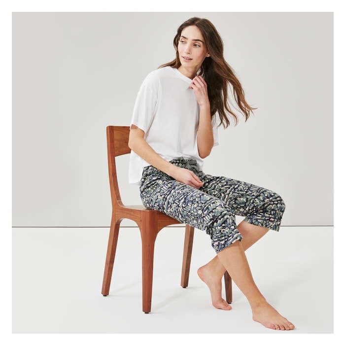 Women's Crop Pajama Pant